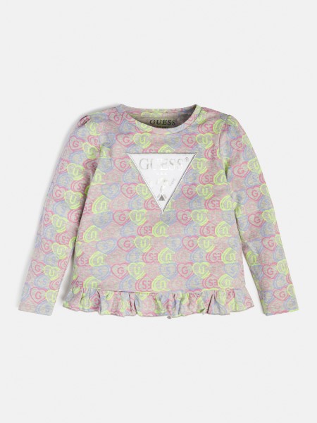 Kitalálni Az Egész Nyomtatott Póló Többszínű Mintát