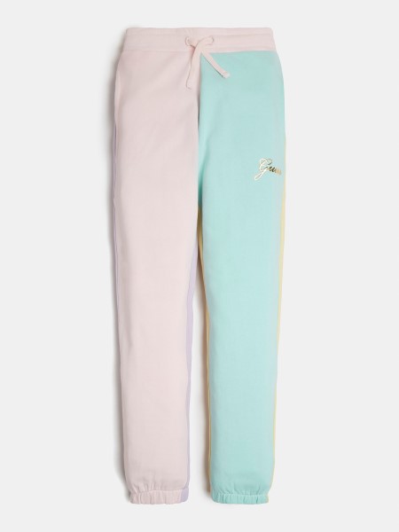 Többszínű Minta Találgatás Színblokk Aktív Nadrág