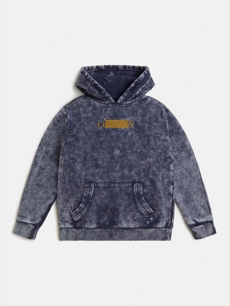 Hiszem, Kapucnis Pulóver Kék