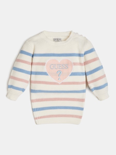 Hiszem, Fehér Több Csíkos Ruha