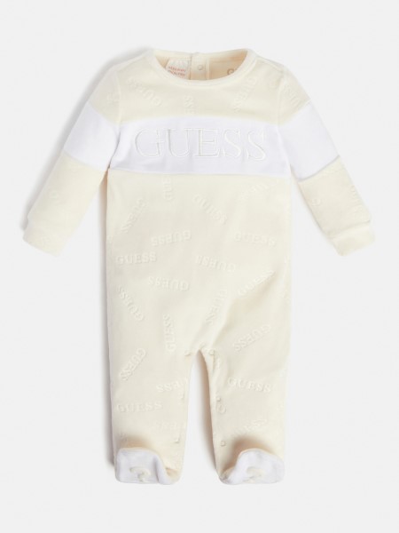 Fehér Zsenília Az Egész Logó Romper Hiszem