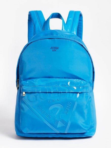 Kék Zoel Logó Háromszög Hátizsák Hiszem