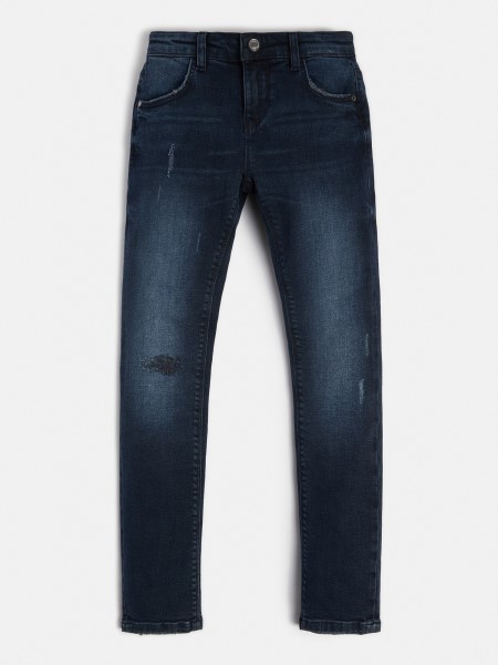 Vékony Szabású Farmer Nadrágkék új Tipp