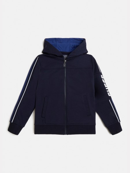 Kék Oldalán Logó Aktív Pulóver Tipp