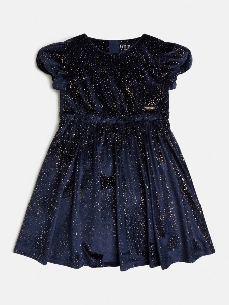 Kék Tipp Velúr Ruha