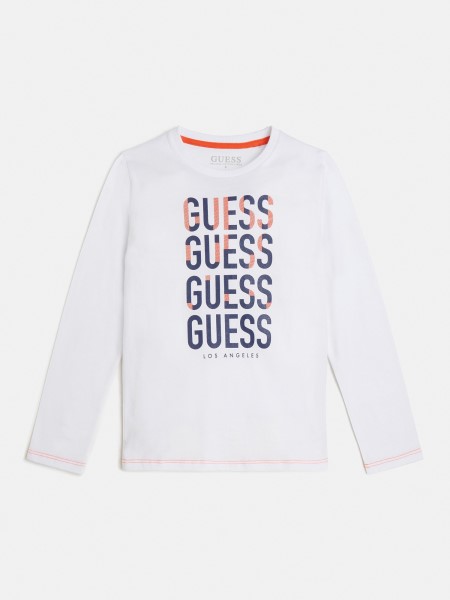 Divatos Fehér Tipp Elöl Logós Póló új