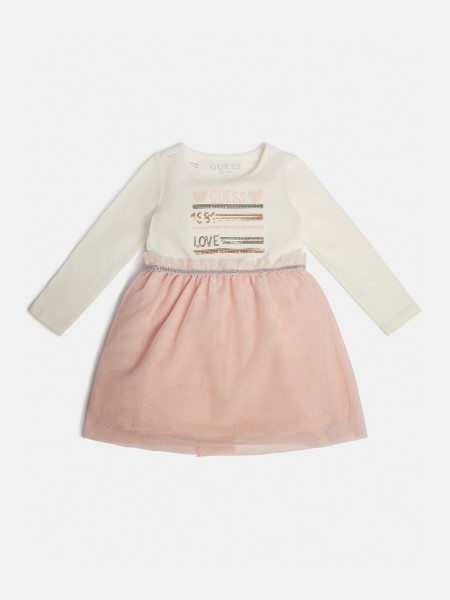 Hiszem, Fehér Elülső Logós Ruha