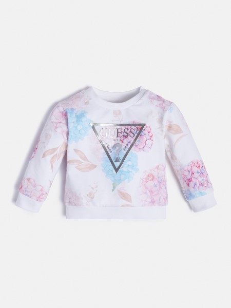 Elülső Háromszög Logós Pulóver Több Rózsaszín Tipp