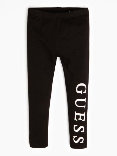 Elülső Logós Leggings Guess Fekete