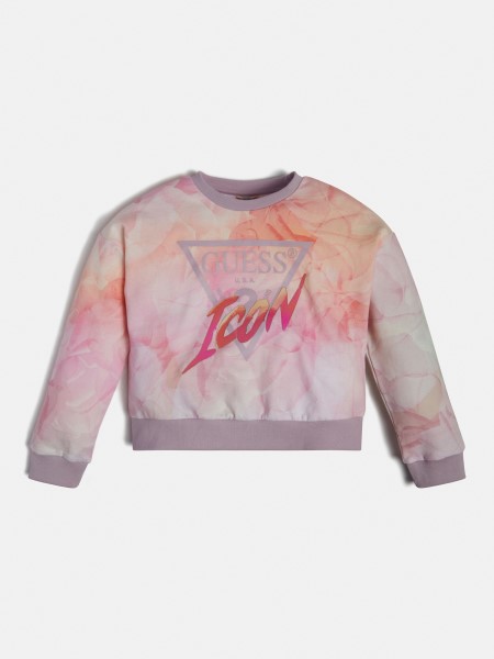 Ikon Logó Pulóver Hiszem Rózsaszín