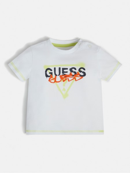 Elülső Logós Póló Fehér Tipp