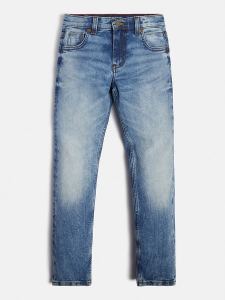 Kék Guess Slim Fit Farmer Nadrág új Trend