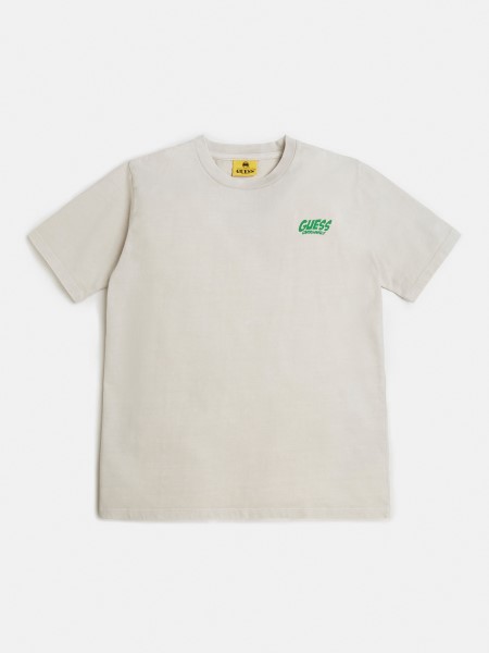 Bézs Batman Print Oversize Póló Tipp