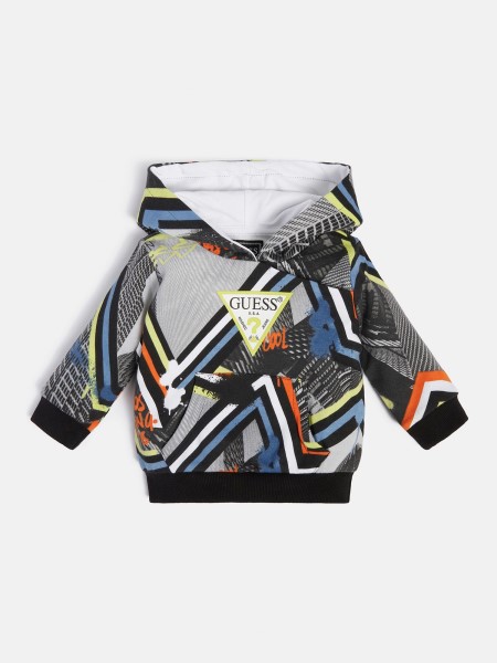 Az Egész Mintás Pulóver Hiszem, Szürke Multi