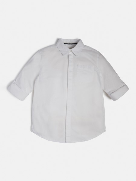 Fehér Elülső Logós Ing Tipp