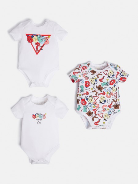 Pack 3 Body Set Fehér Több Tipp