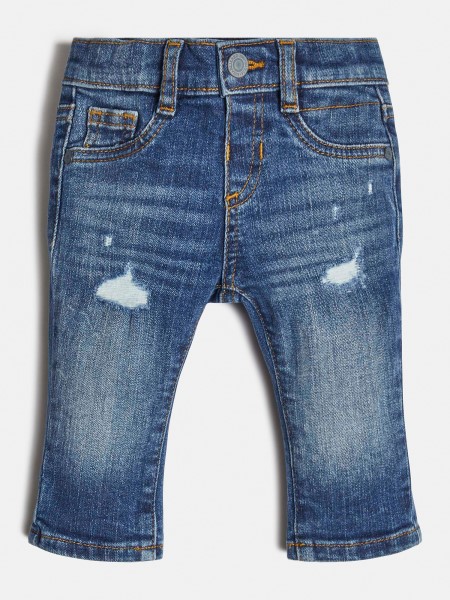 Farmer Slim Fit Nadrág Kék Hiszem