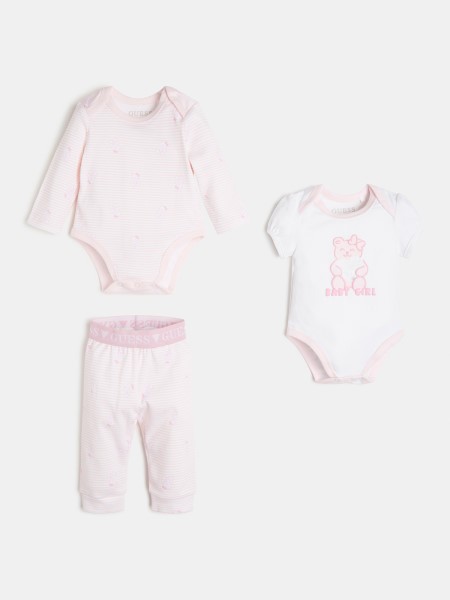 Guess Pack 2 Body és Nadrág Szett Rózsaszín új Trend