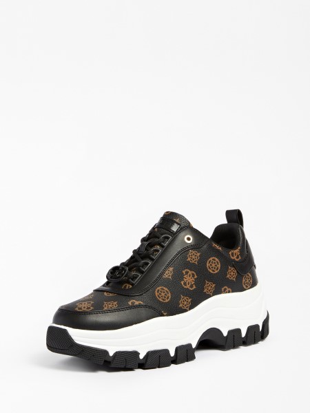 Bria 4g Bazsarózsa Logós Futócipő Fekete Több Tipp