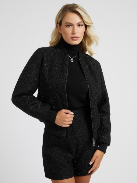 Fekete Tweed Bombázó Tipp