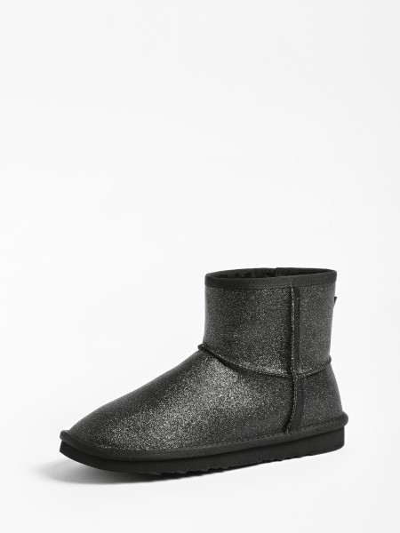 Csillogó Luna Alacsony Csizmát Hiszem, Fekete