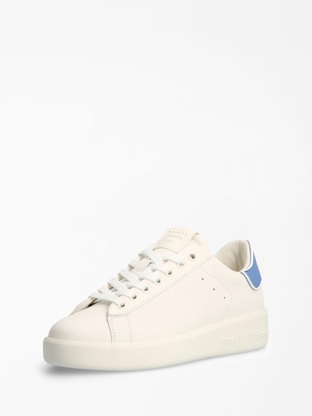 Világoskék Guess Rockies Valódi Bőr Tornacipő