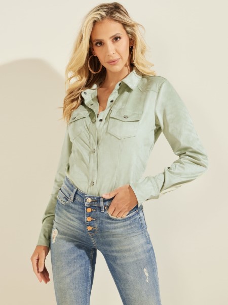 Hiszem Művelúr Ing Zöld