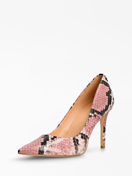 Rózsaszín Guess Piera állatmintás Udvari Cipő