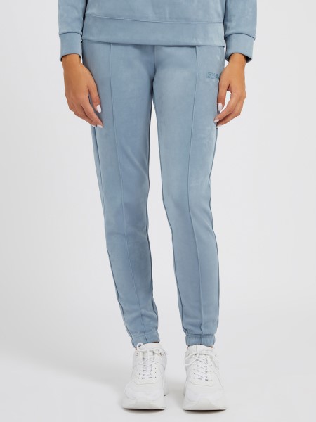 Hiszem, Kék Művelúr Jogger Nadrág