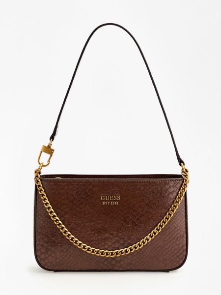 Katey Python Nyomtatott Válltáska Barna Tipp