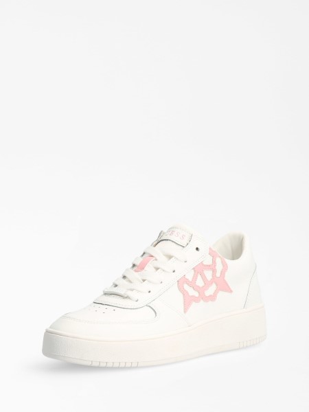 Sidny Valódi Bőr Tornacipő Fehér Tipp