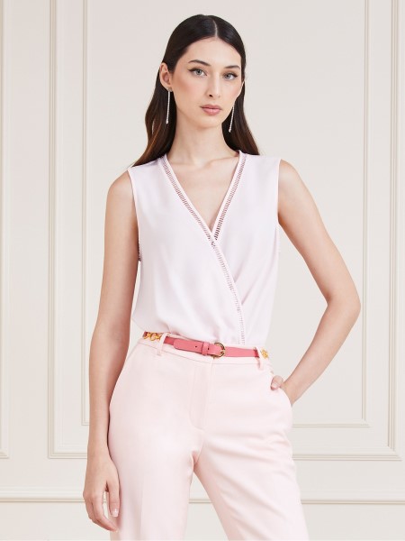 Hiszem Rózsaszín Marciano Csipke Betéttest