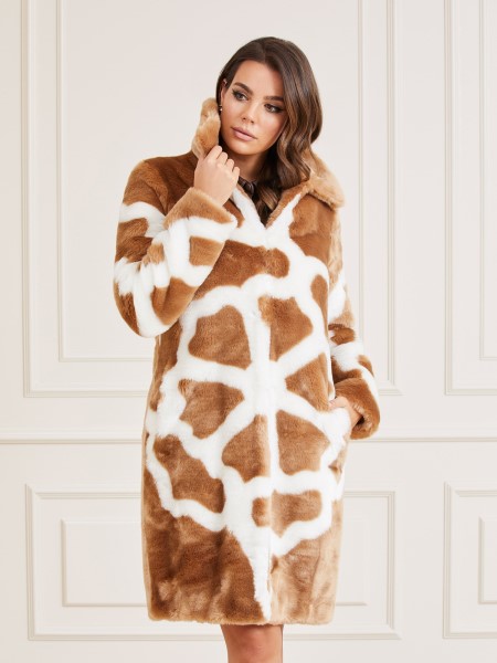 Hiszem, Műszőrme Kabát Barna