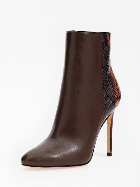 Gondolom Valódi Bőr Reddi Bokacsizma Barna