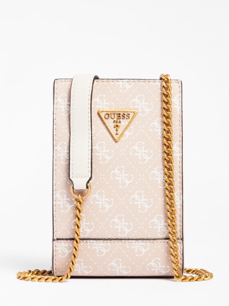 Hiszem Noelle 4g logós Mini Crossbody Táska Rózsaszín