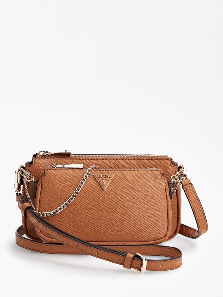 Hiszem Piros Alexie Saffiano Mini Crossbody Táska