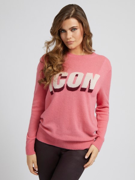 Hiszem Kasmír Pulóver Rózsaszín