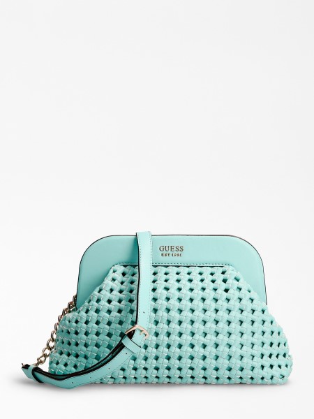 Világoskék Sicília Fonott Kuplung Tipp