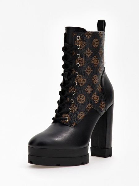 Hiszem Barna Számlák 4g Bazsarózsa Logó Alacsony Csizma