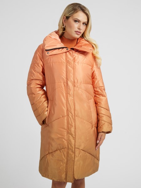 Kitalálni Színátmenet Hosszú Puffer Narancs