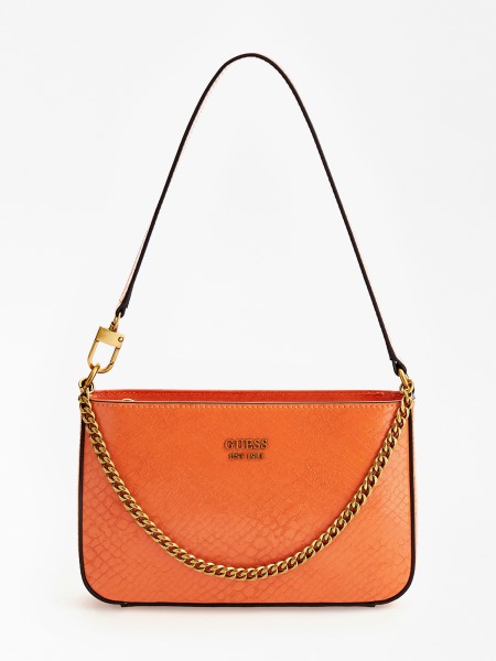 Narancssárga Tipp Katey Python Mintás Válltáska