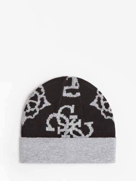 Fekete Guess 4g Logós Bazsarózsa Sapka