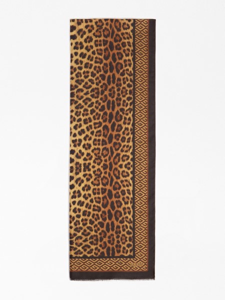 Fekete Több Tipp állati Design Sál