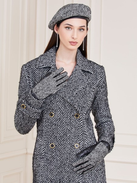 Hiszem Fekete Multi Marciano Tweed Beret