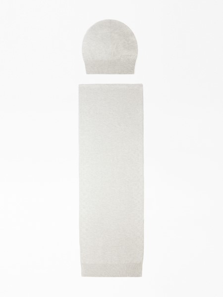 Sapka és Sál Készlet Szürke Több Tipp