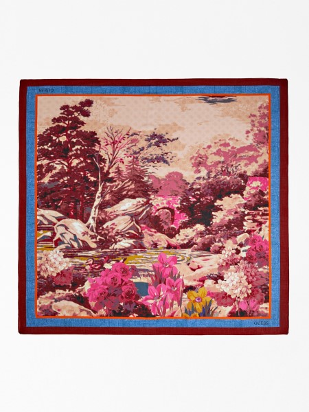 Tájkép Kefiah Hiszem Bordó