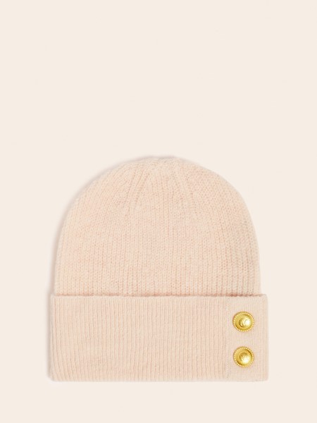 Hiszem Rózsaszín Marciano Gyapjú Keverék Sapka