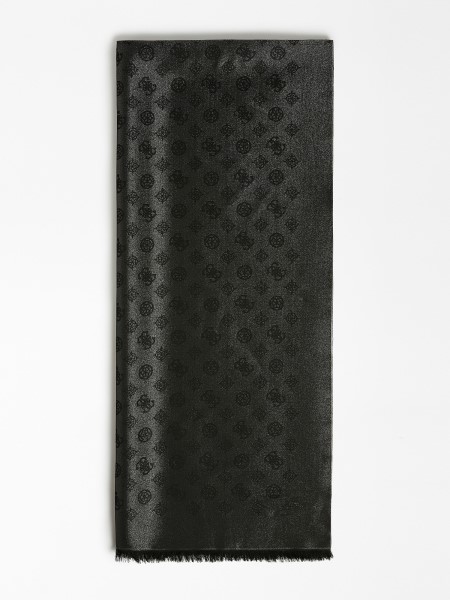 Fekete 4g Bazsarózsa Logós Sál Tipp