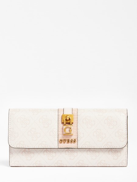 Ginevra 4g Logo Maxi Pénztárca Krém Tipp