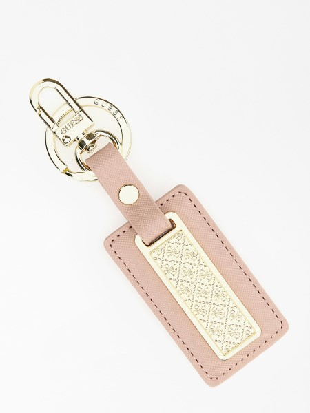 Hiszem Rózsaszín 4g Logós Kulcstartó